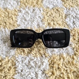 Black Acetate Sunglasses
